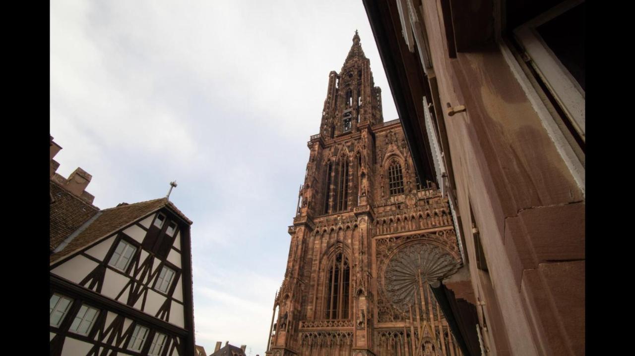 Cathedrale Spacieux Appartement Straßburg Exterior foto