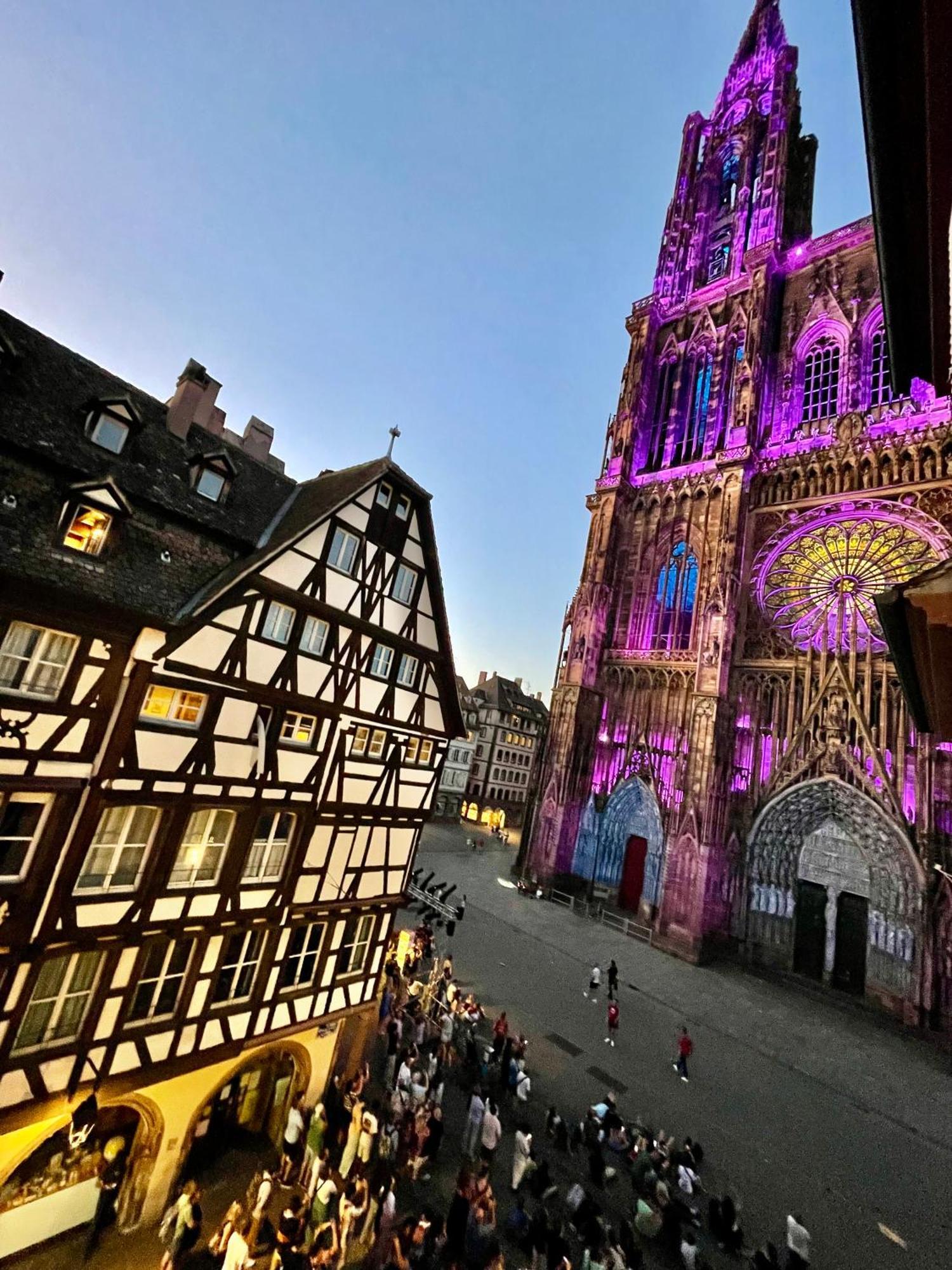 Cathedrale Spacieux Appartement Straßburg Exterior foto